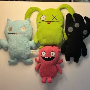 Colorful Monster Plush Toy Set